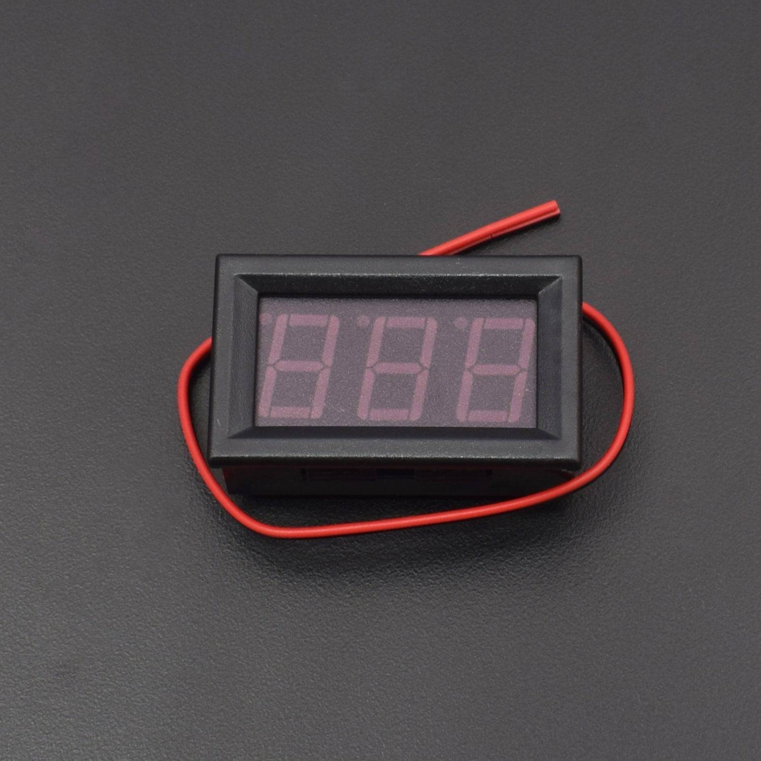 0.56" 2 Wires Blue DC 3.0v-30v LED Panel Digital Display Voltage Meter Voltmeter Green Display -RS445