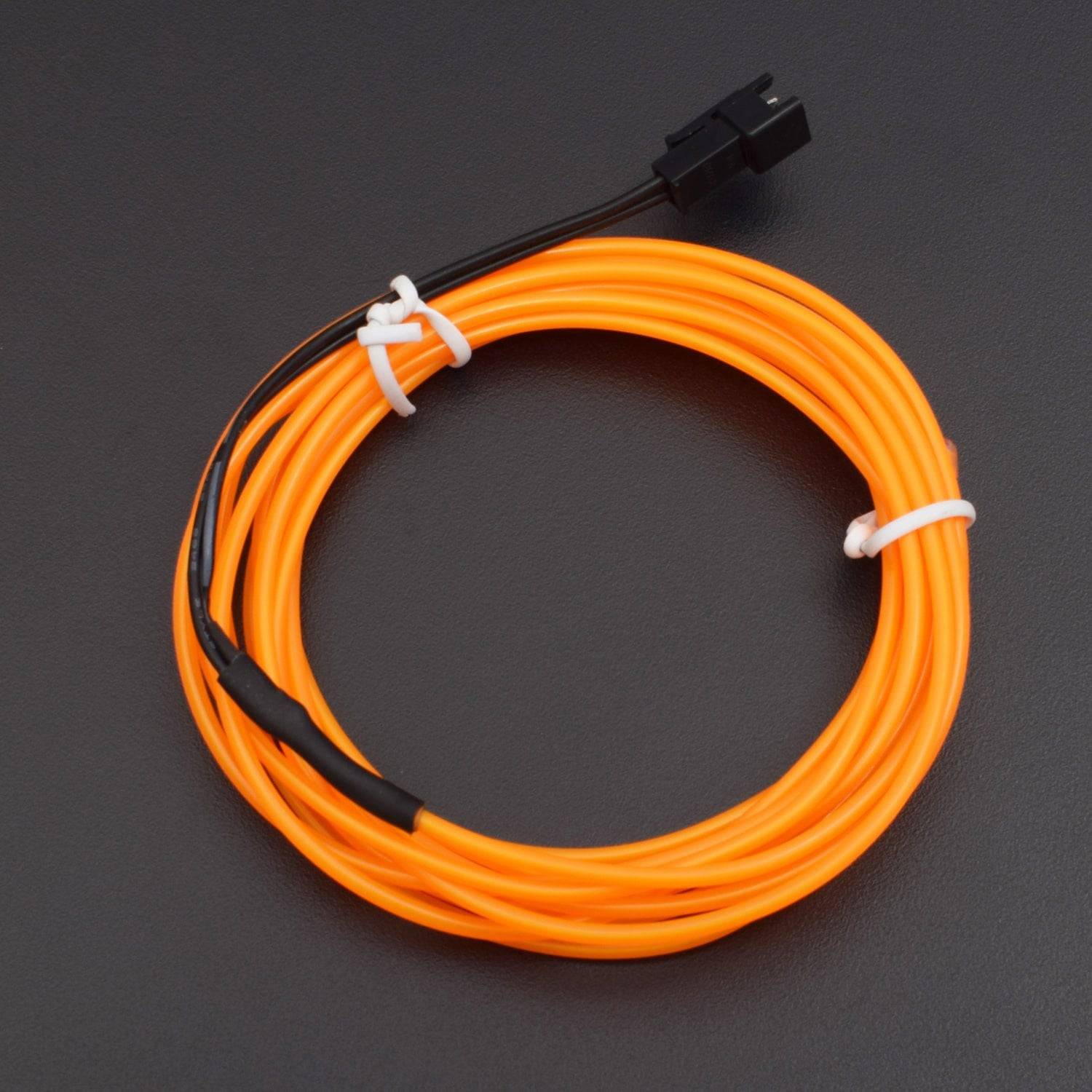 ORANGE Color 3m Flexible EL Wire Tube Rope Neon Light DC 12V - RS690
