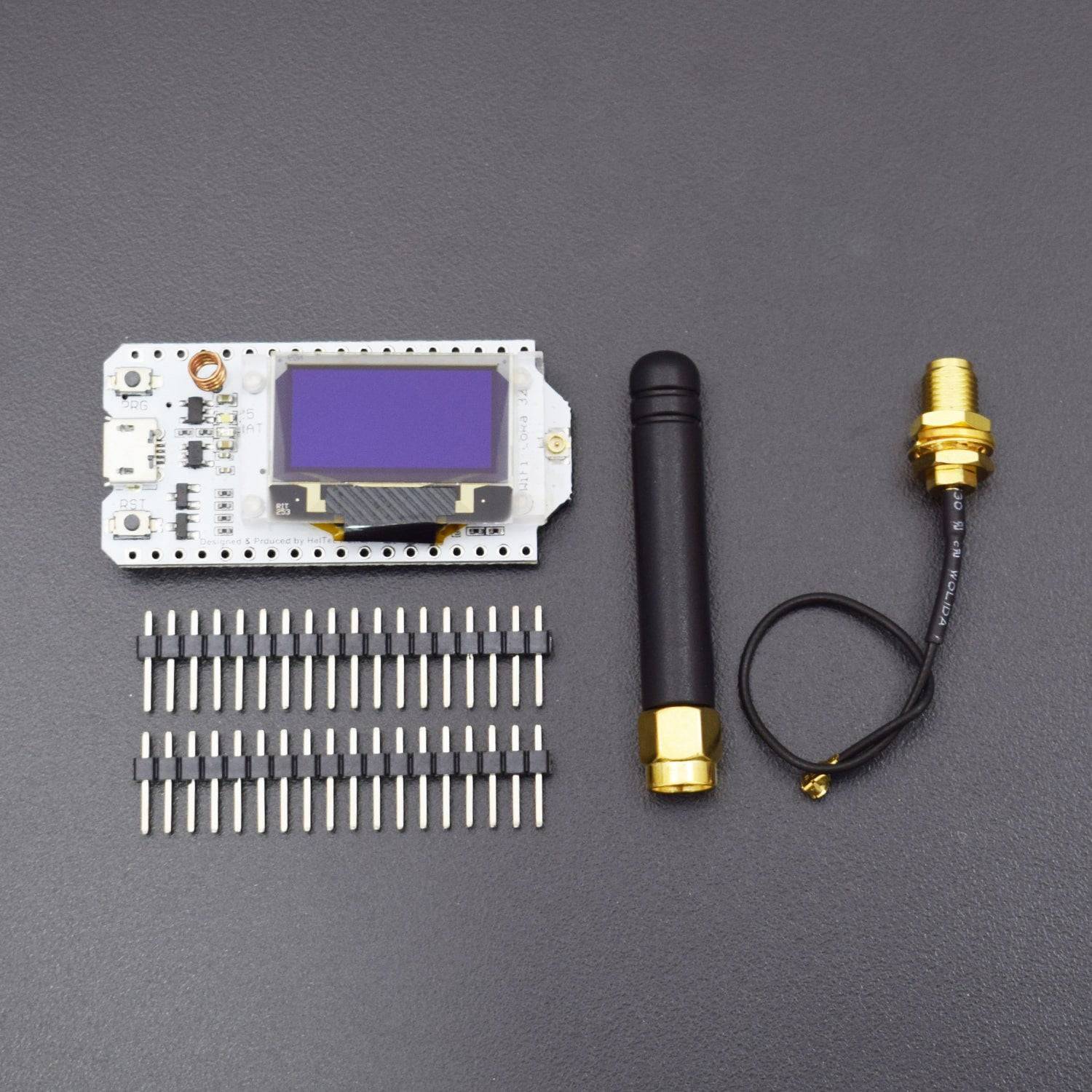 0.96 OLED Display ESP32 ESP-32S WIFI BT Lora Module Board Antenna Transceiver for Arduino - RS1159