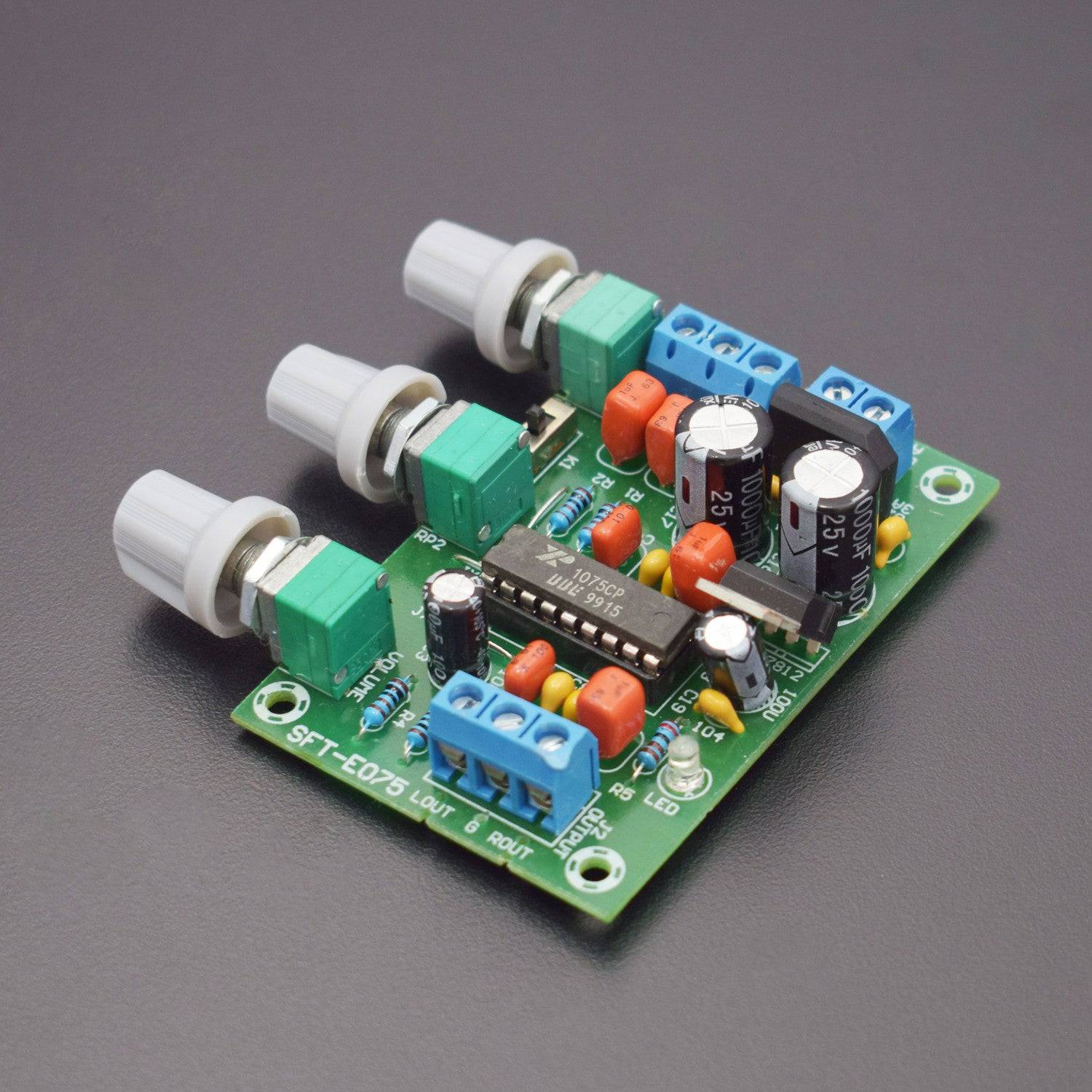 XR1075 BBE Sound Processor Tone Adjustment Board Preamp Board - RS1201