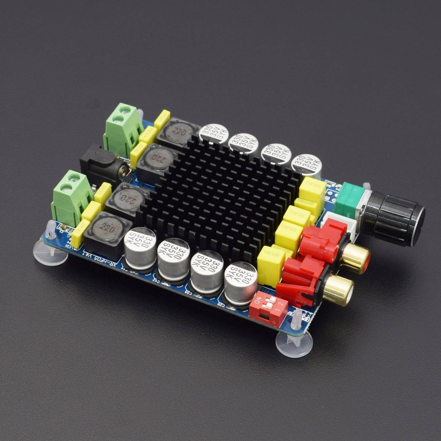 TDA7498 2X100W Dual Channel Class D Audio Amplifier Board, DC 24V Digital Stereo Power Amp Module for 8O Subwoofer- RS702
