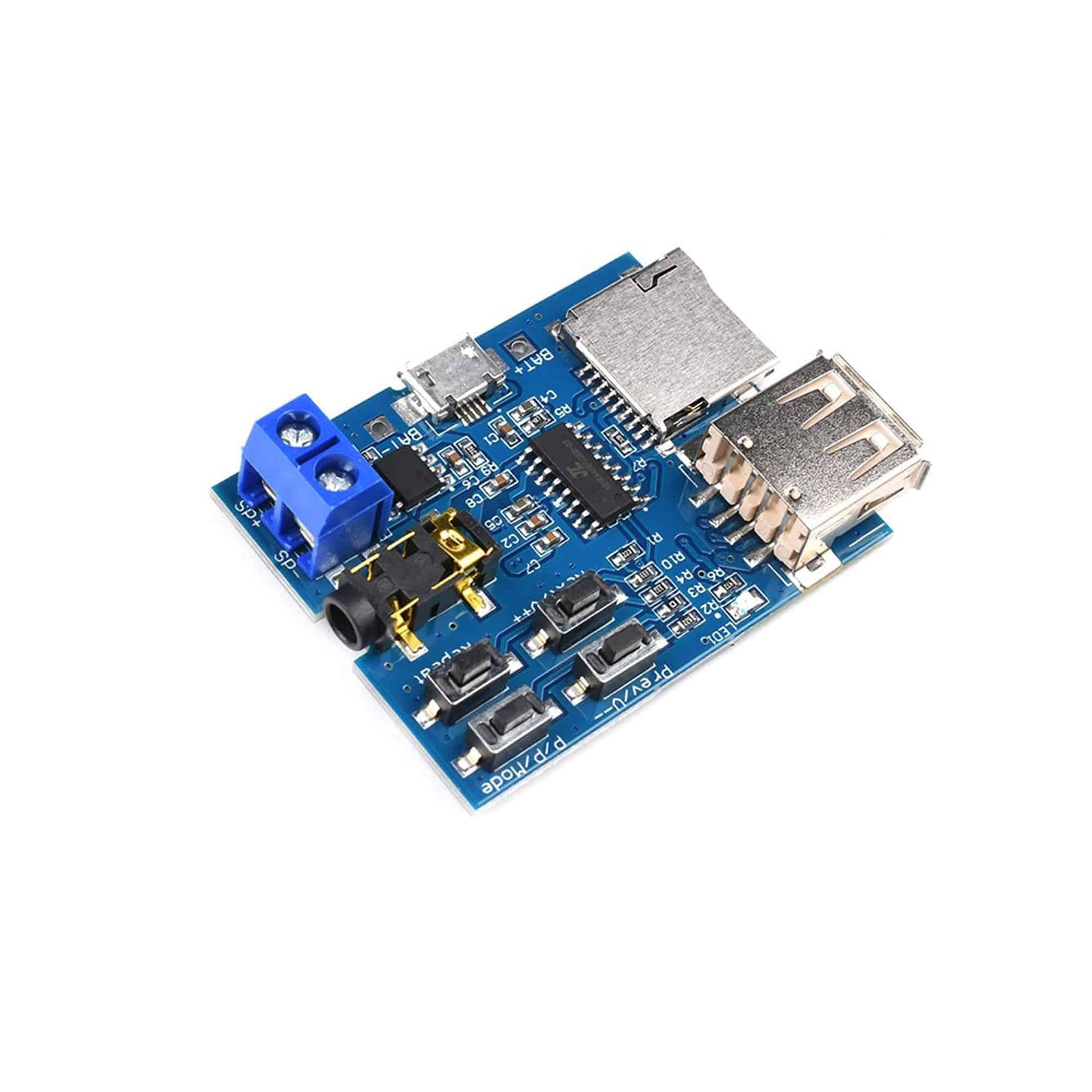 MP3 Module Lossless Mp3 Decoders Board Power Amplifier Mp3 Player Audio Module Support TF Card USB - AR035/RS3537