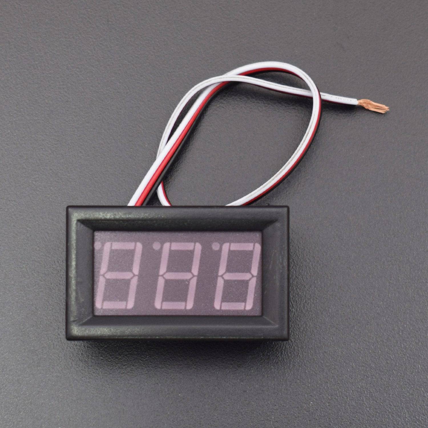 0.56" 2 Wires Blue DC 4.5V - 30V LED Panel Digital Display Voltage Meter Voltmeter - RS1158