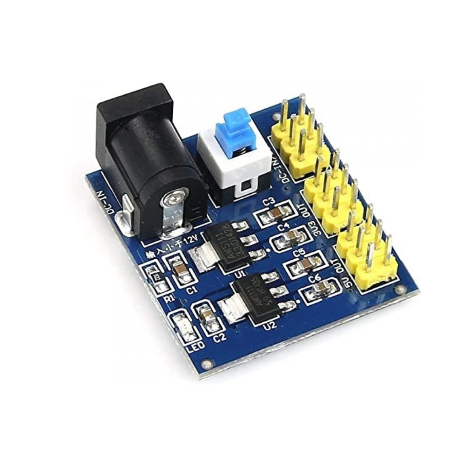 12V to 3.3V 5V 12V DC-DC Voltage Converter Power Module Multiple Output Voltage Converter Board For Arduino Projects - RS591