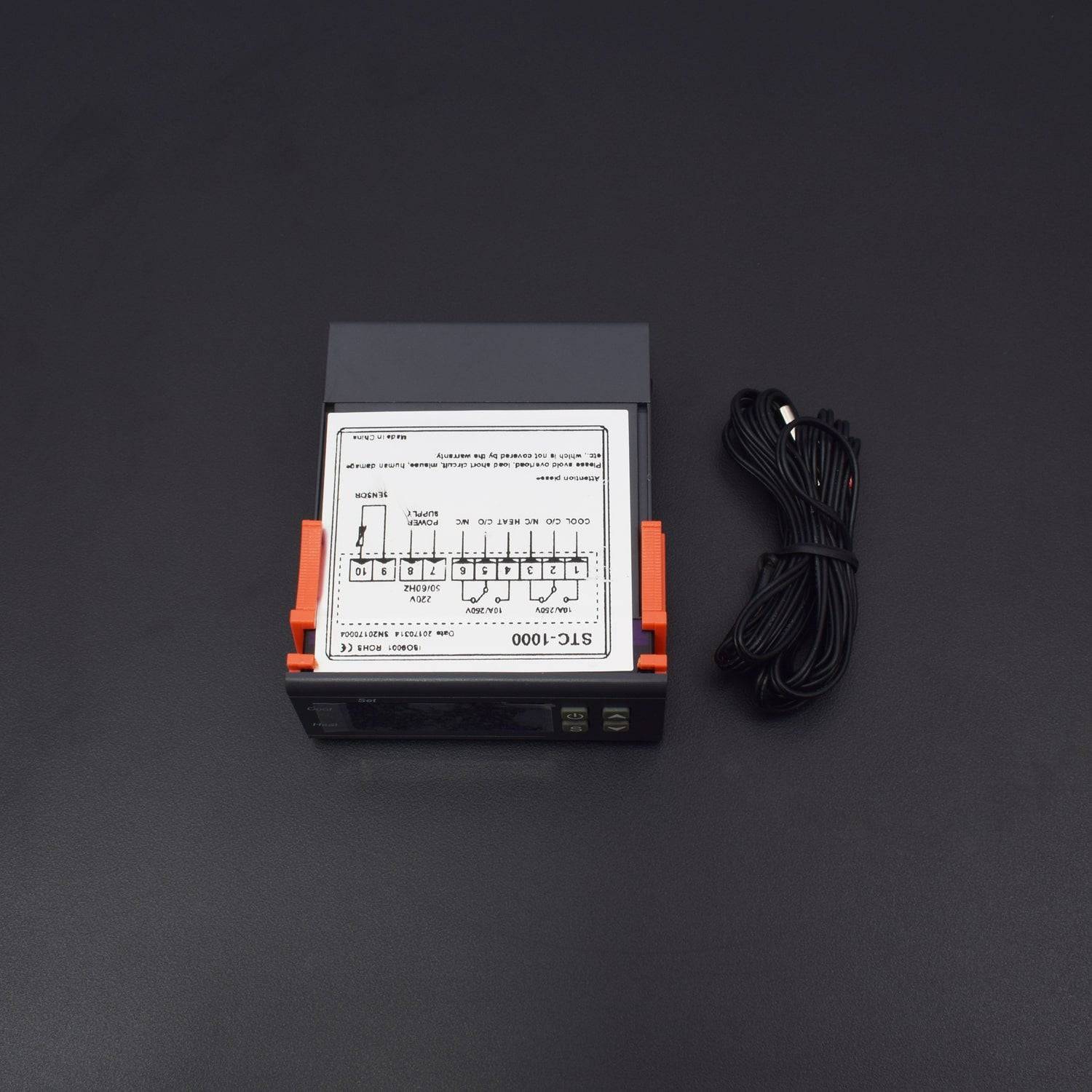 Imported AC 90V 250V Digital Temperature Controller Thermostat Mh1210W - RS482