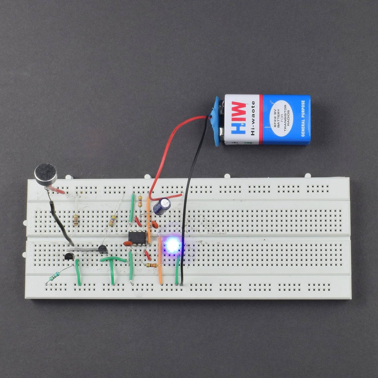 Blink a Led using Hand’s clap - KT903
