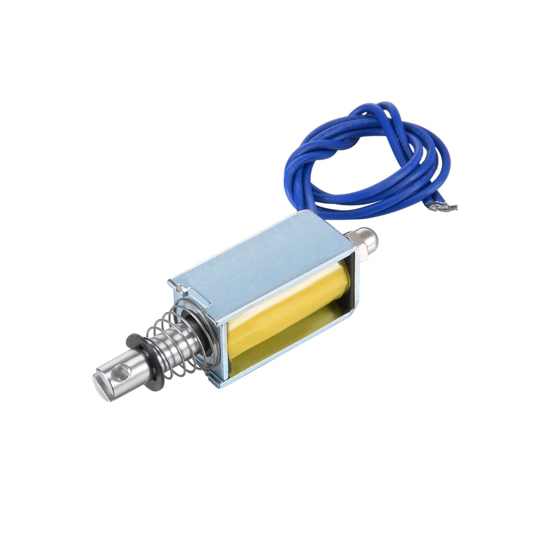 JF-0630B Solenoid DC 24V 0.3A 6N Pull Push Type Open Frame Solenoid Electromagnet - AB100/RS4777