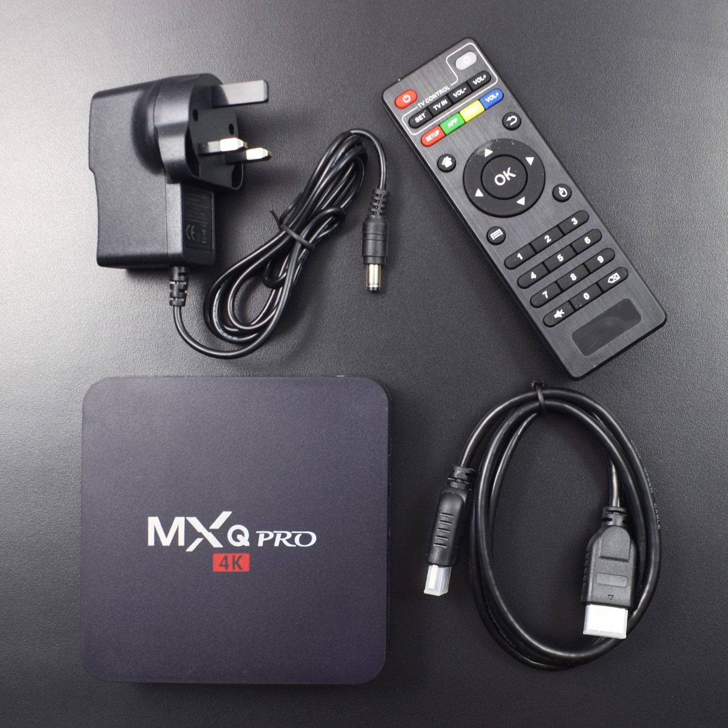 MXQ Pro2 Android 6.0 TV Box, KINTUS MXQ Pro Am Logic S905X Quad-core 64-Bit UHD 4K H.264 Media Center Smart OTT TV Box - RC015