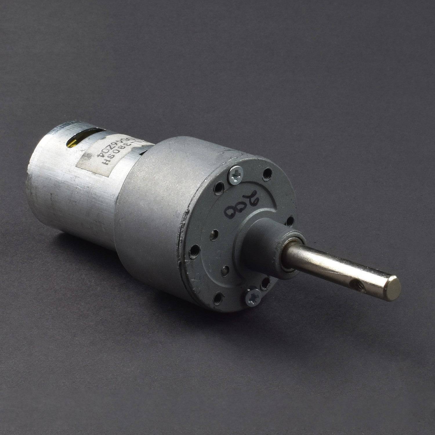 12v DC Side Shaft Geared Motor 60 RPM - ER025
