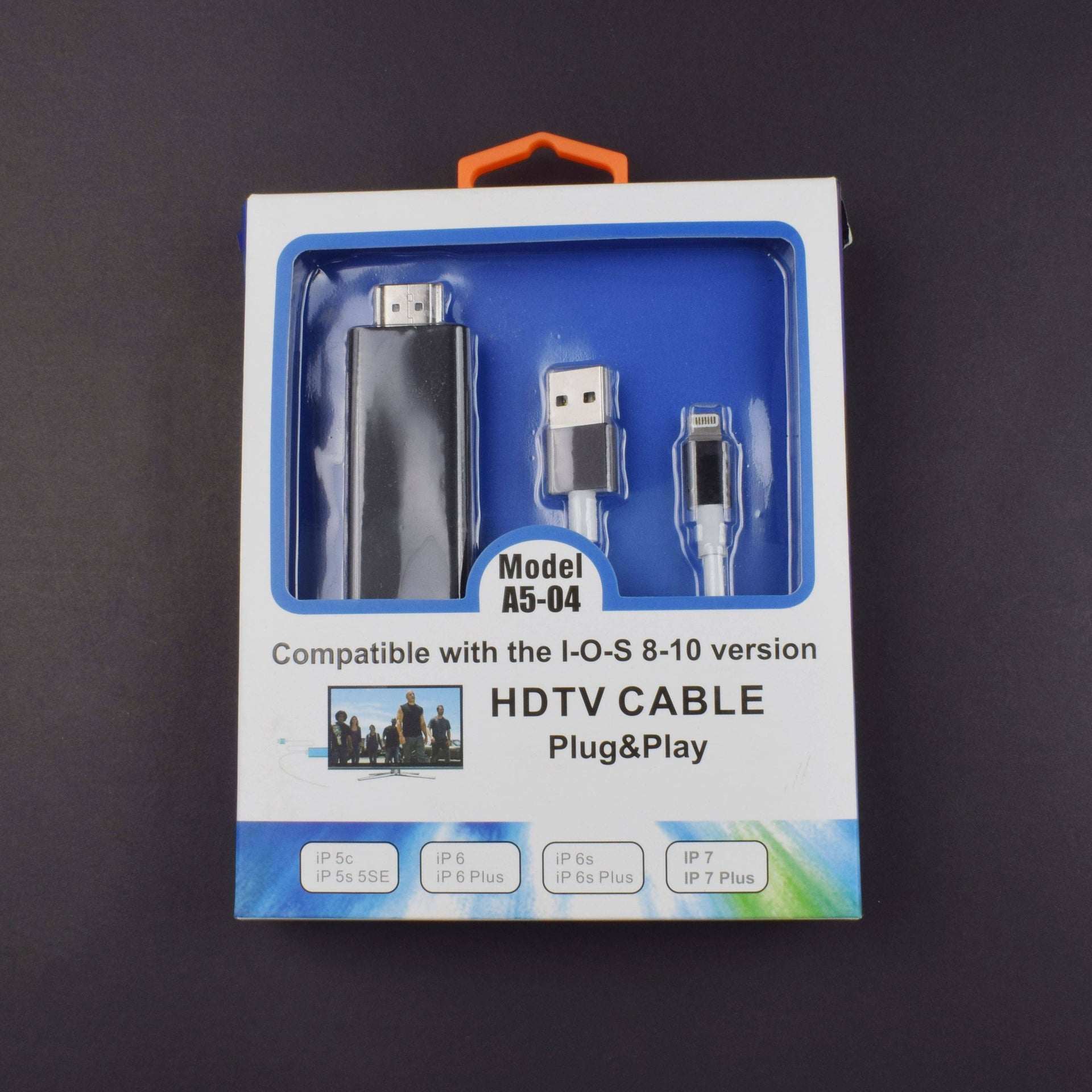 MHL Micro USB to HDMI Cable Adapter for iphone 1.8m 8 Pin - RS158