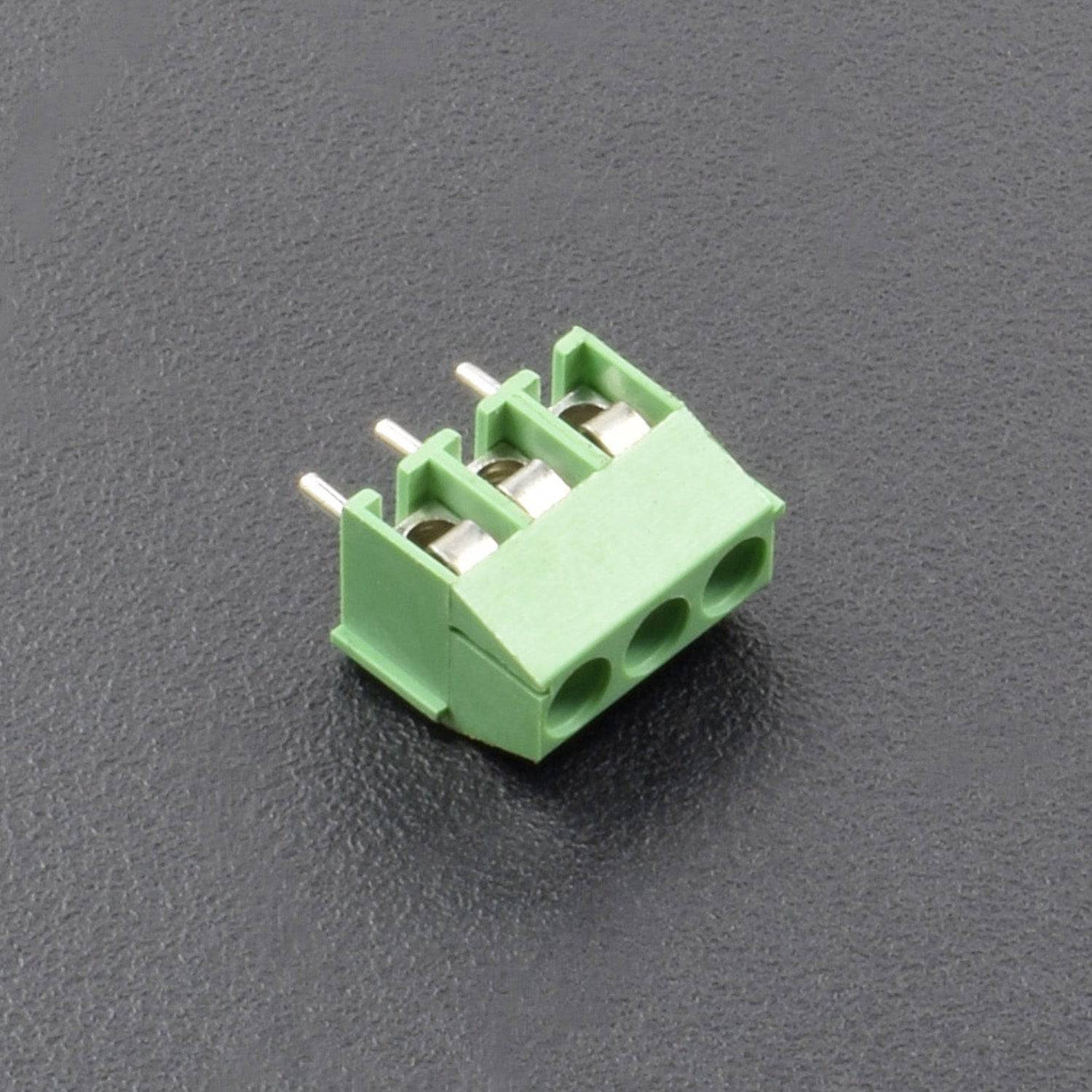 Screw Terminal Block Connector 3.5mm 3 Pin Way Green Pluggable Type - AC064