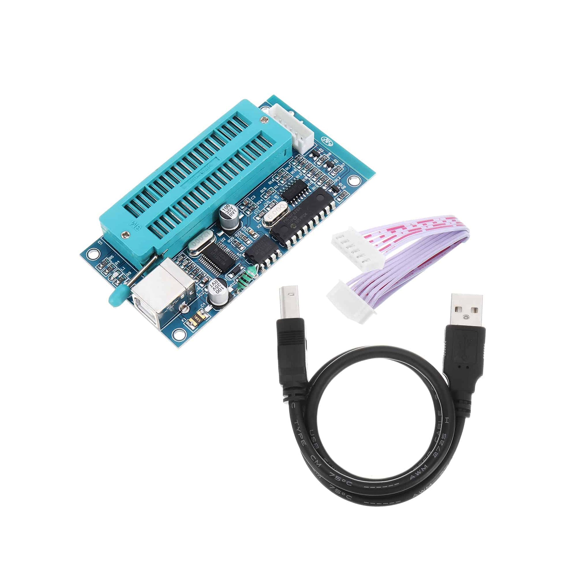 PIC K150 Programmer PIC K150 ICSP Programmer USB Automatic Programming Develop Microcontroller +USB ICSP Cable - NA095/RS3502