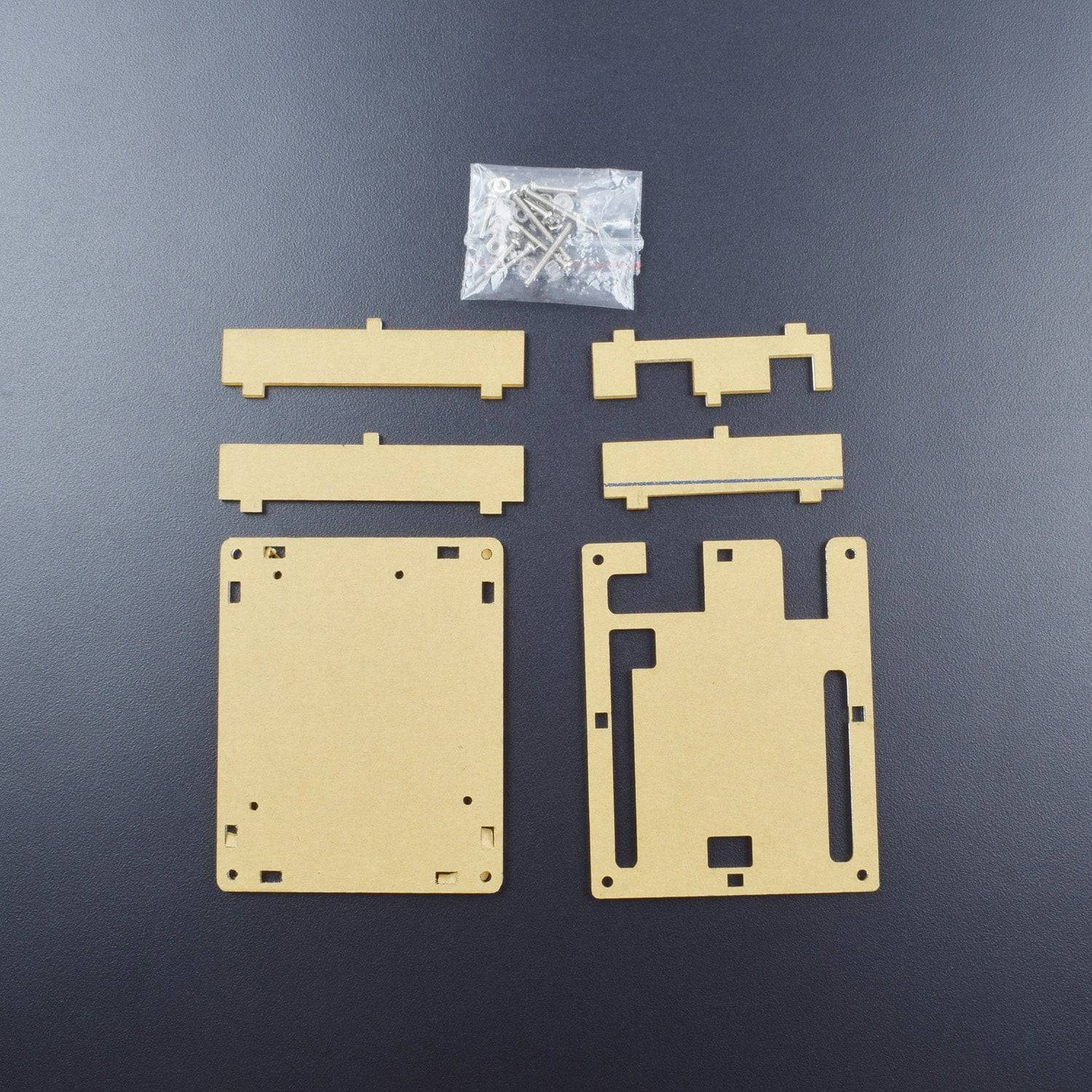 Uno R3 Case Enclosure New Transparent Gloss Acrylic Computer Box Compatible with Arduino UNO R3 - AC011