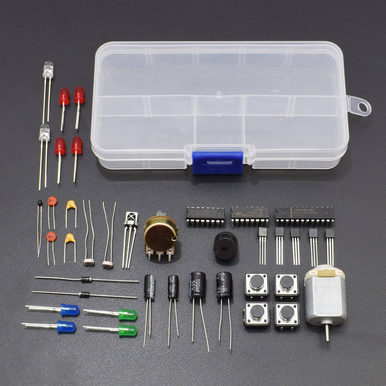 Electronic Project Starter Kit, Component Kit For Arduino, Raspberry Pi - RS629