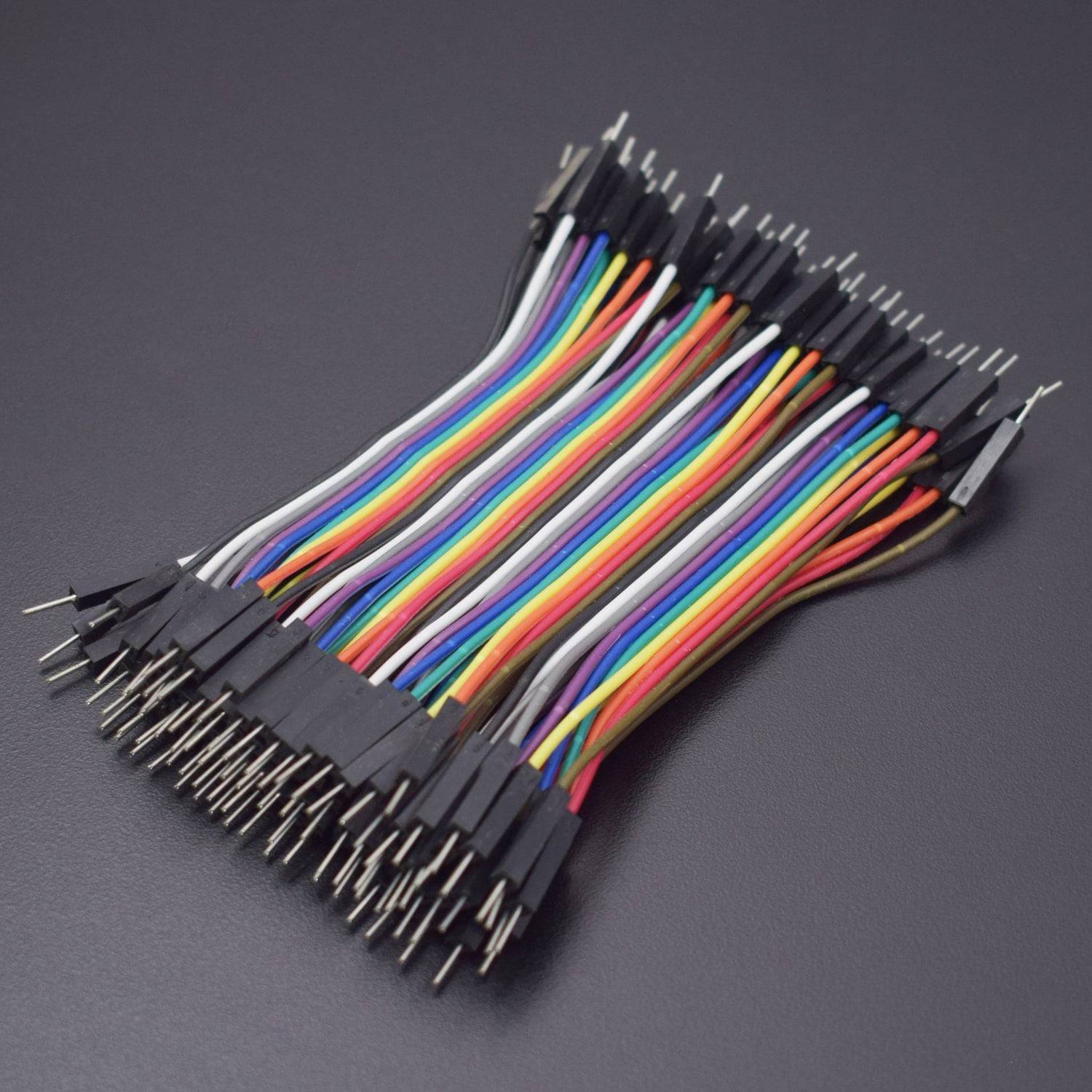 40pcs 10cm Male To Male Jumper Cable Dupont Wire For Arduino - RC115