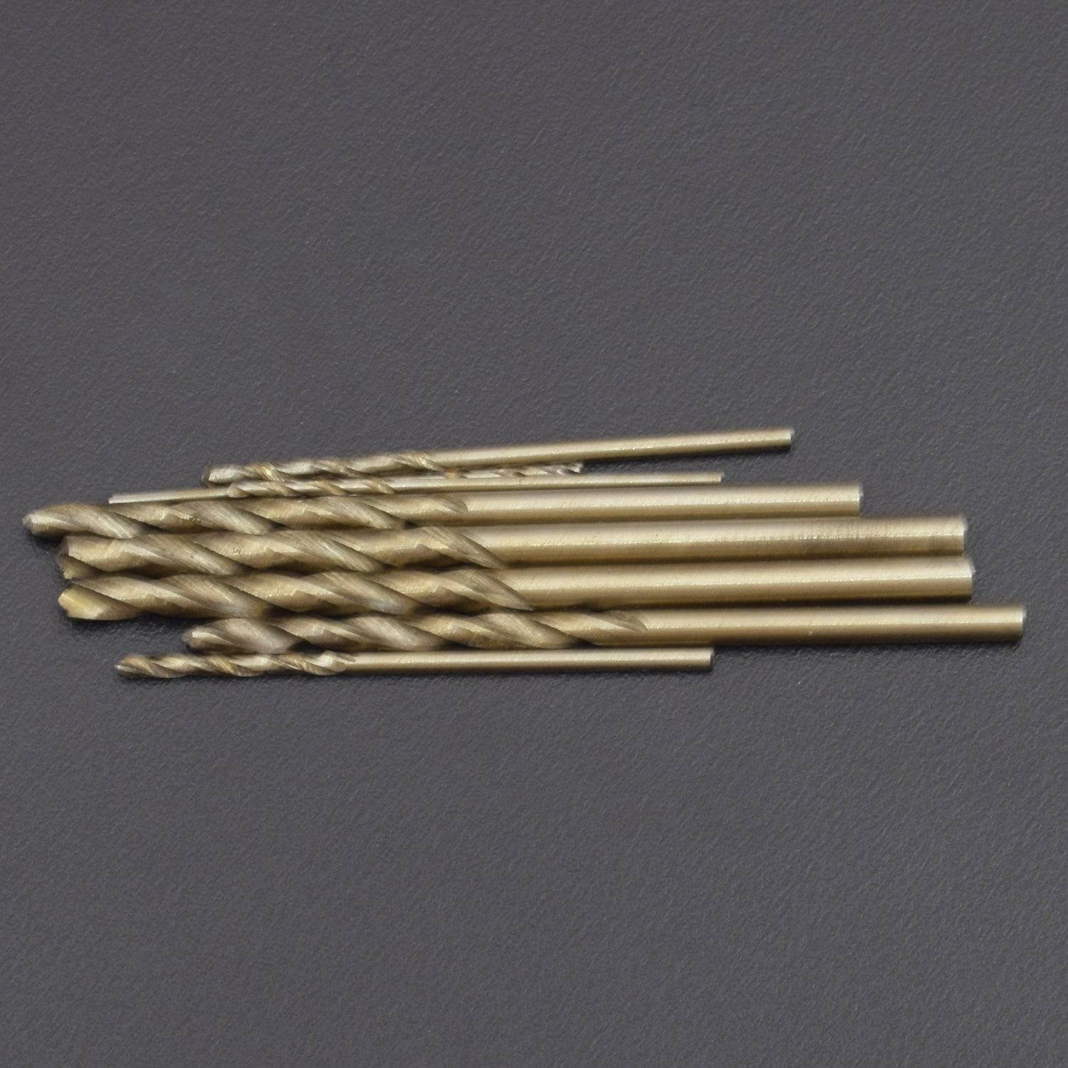 10pcs Professional 0.5mm-3.0mm HSS Drill Bits Shank Twist Drills - AC113