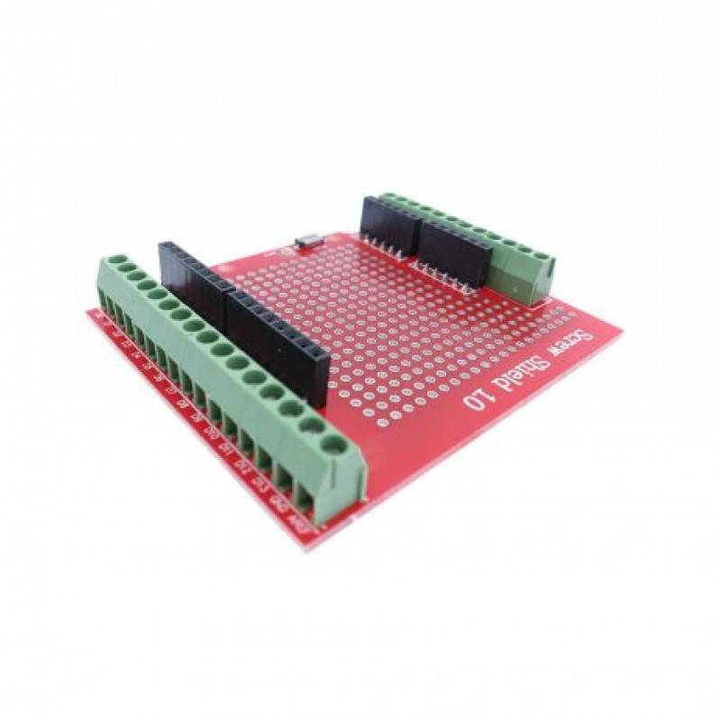 Proto Screw Shield Assembled Terminal Prototype Expansion Board for ARDUIN0 - NA223 ( RS3604 )