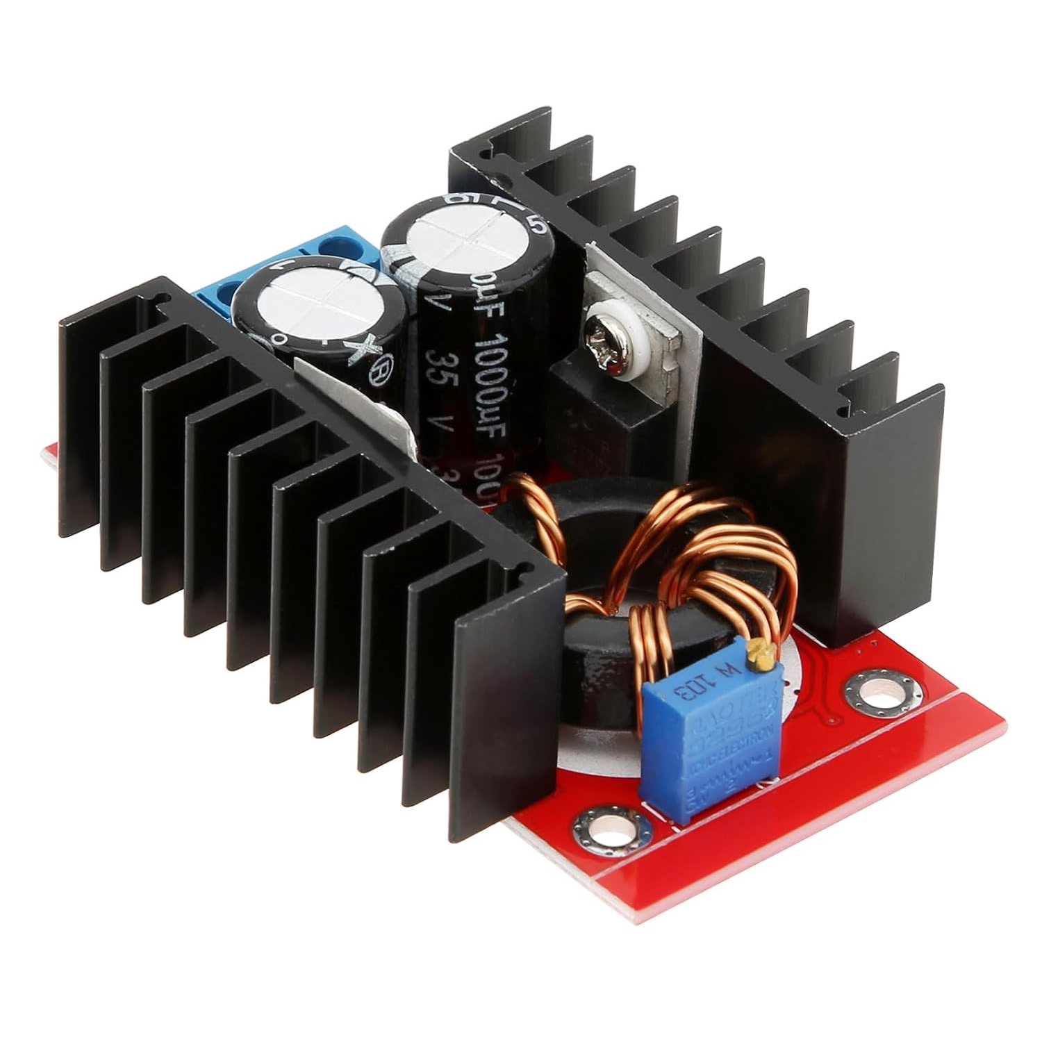 150W Boost Converter 10-32V to 12-35V DC-DC Step-Up Adjustable Power Supply Module, 6A - NA065