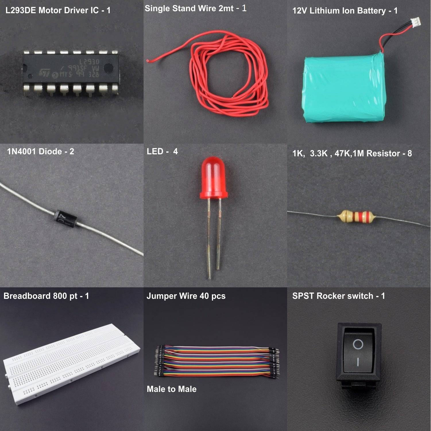 Make a Radio Car using 434 MHz RF Link Transmitter receiver kit - KT997