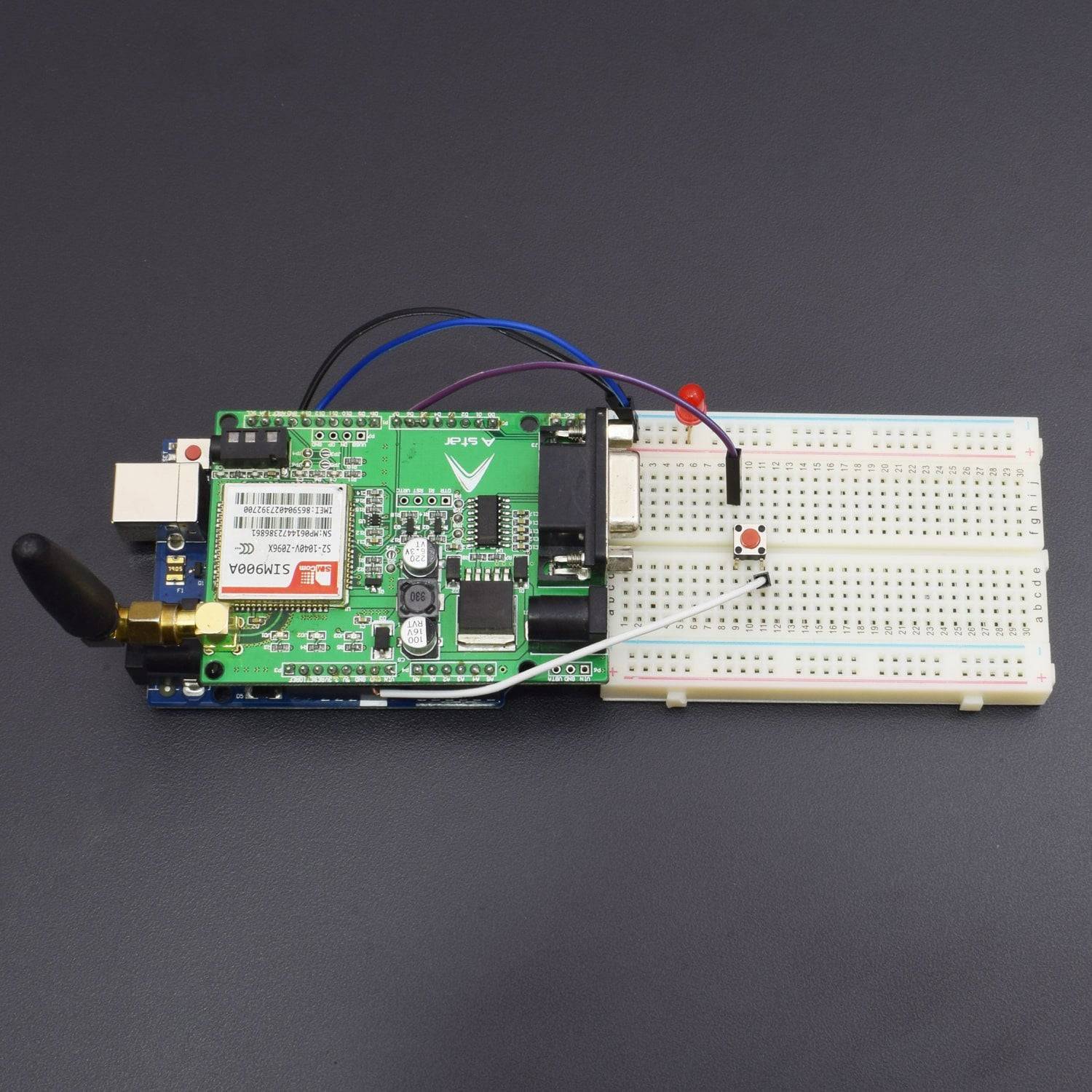 How to make a call using the arduino GSM(sim900/sim900A) intefraing with Arduino uno - KT789