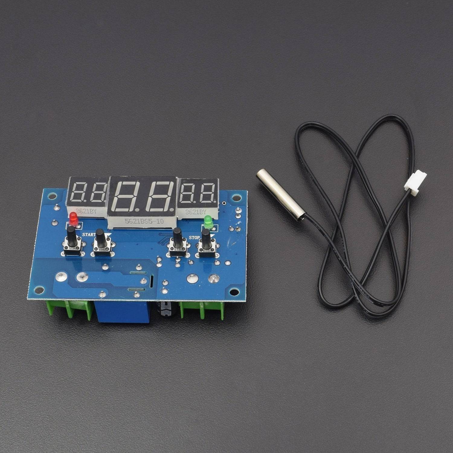 DC 12V 10A Intelligent Digital Display Thermostat Temperature Controller switch Blue - NA265