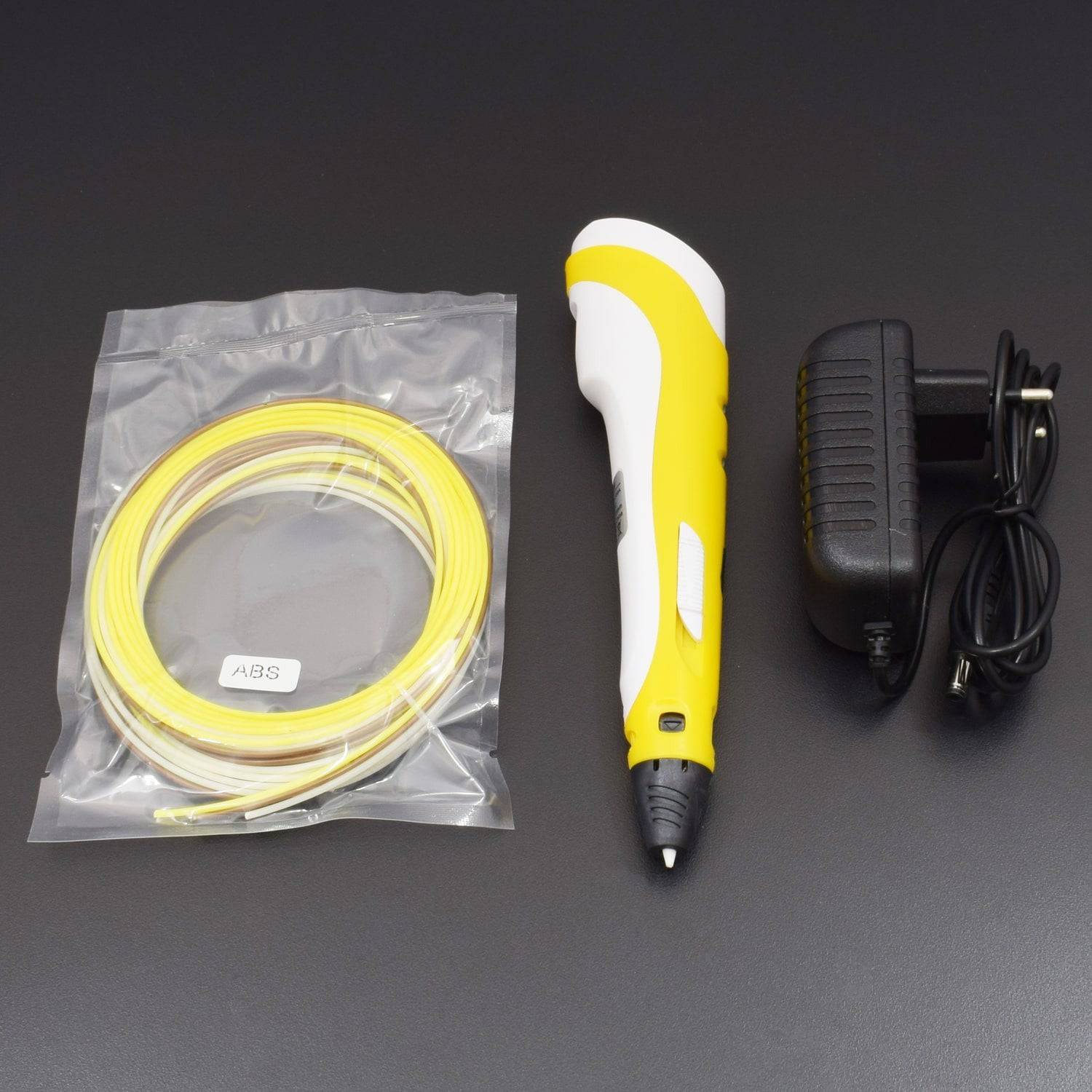 3D Pen For Kids/Adults/Children First Generation 3D Pen For 3D Drawing Doodling, Arts, Crafts, Model (Yellow) - RS658
