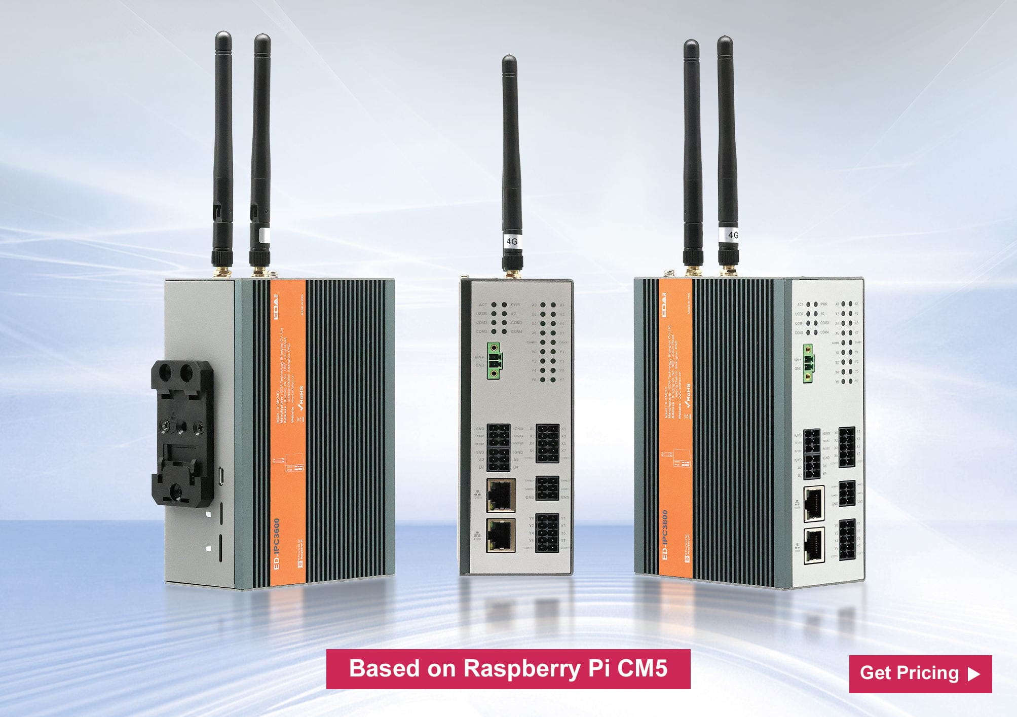 Edatec IPC3632 baseret på CM5