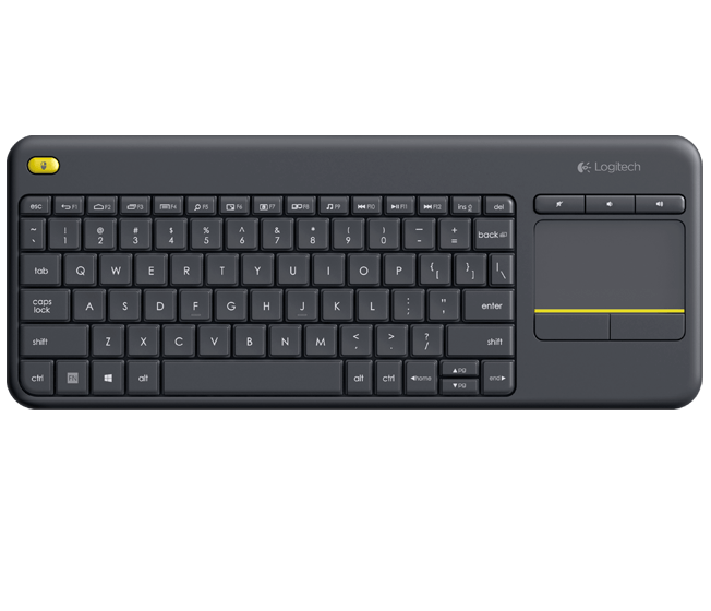 Trådløst USB-Tastatur med Touchpad