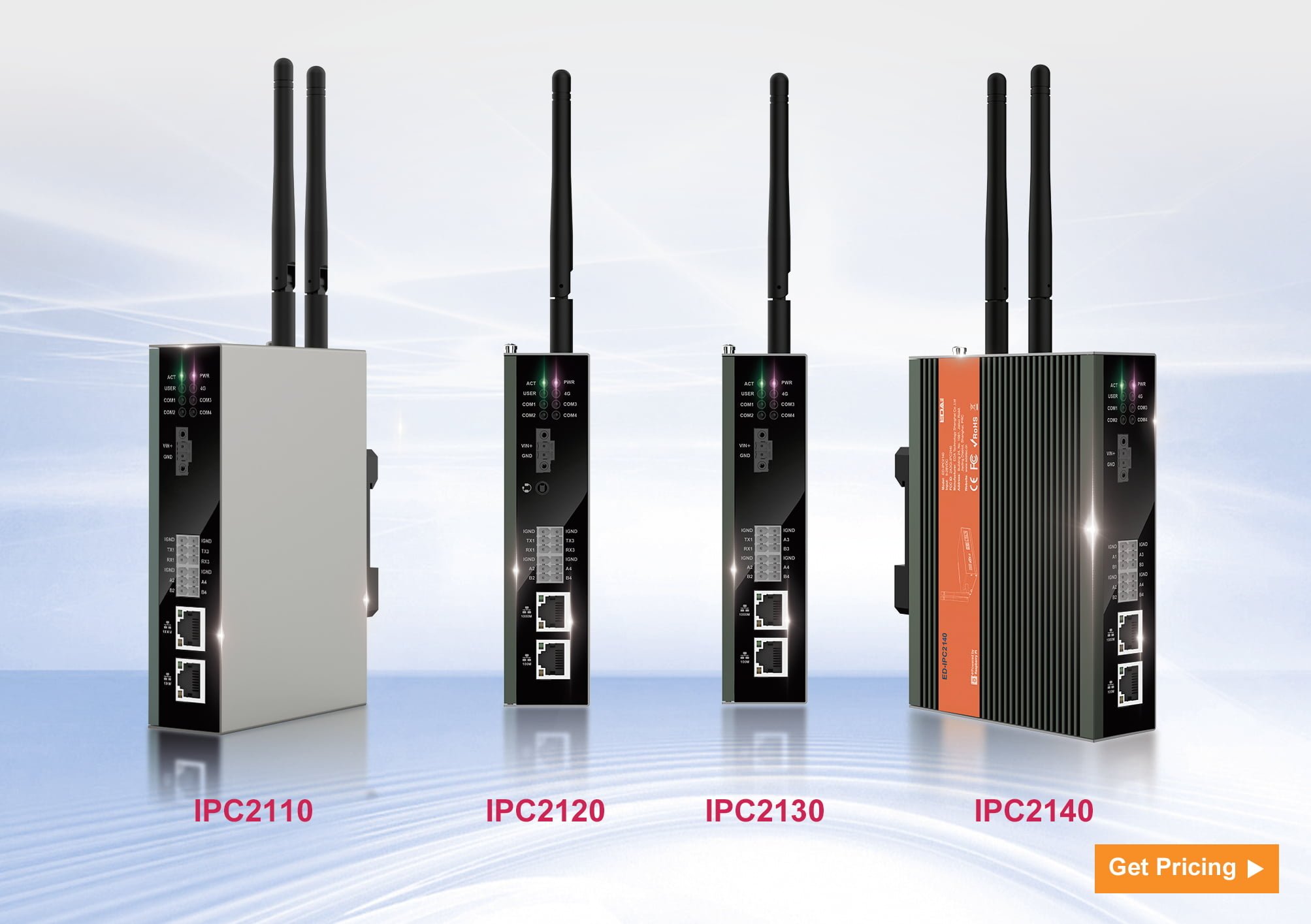 Edatec IPC2110 baseret på CM4