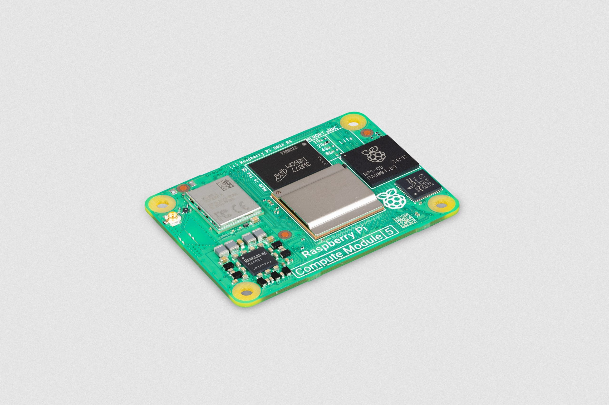 CM5102016 - Raspberry Pi Compute Module 5 - WiFi - 2GB RAM - 16GB Storage