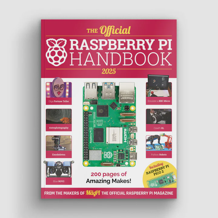 Officiel Raspberry Pi Håndbog 2025