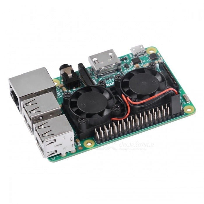 Dobbelt Blæser til Raspberry Pi