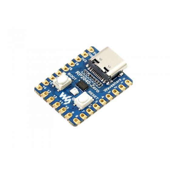 Waveshare RP2040-Zero baseret på RP2040