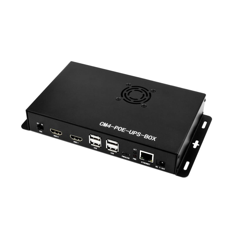 Waveshare PoE UPS Mini-Computer til CM4