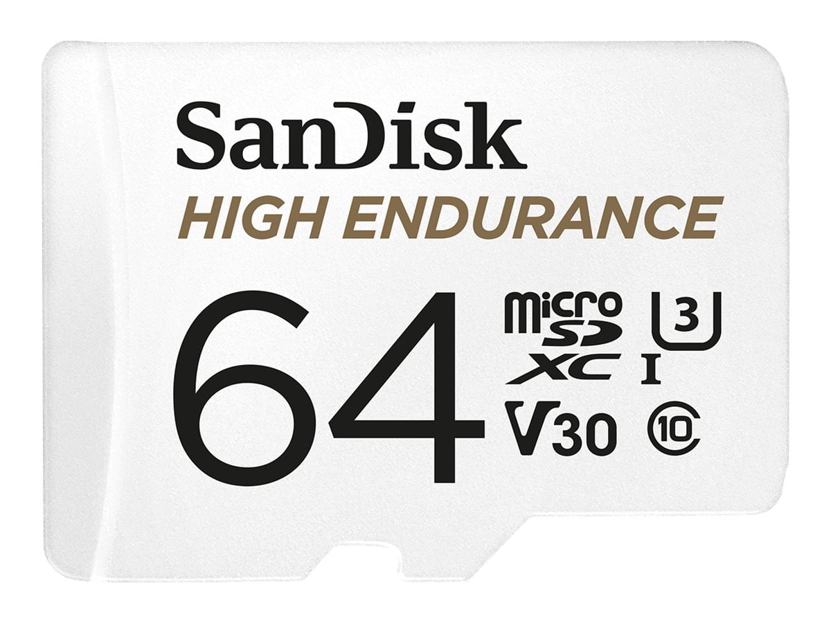64GB Micro SD - SanDisk High Endurance Class 10