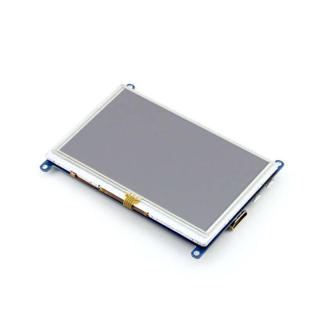 WaveShare 5 Inch HDMI Rezistif Dokunmatik LCD Ekran - 800x480 (B)