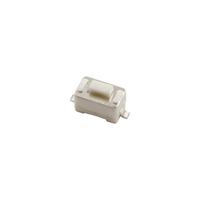 2 Pinli SMD Push Buton - Beyaz (3.5x6 mm)