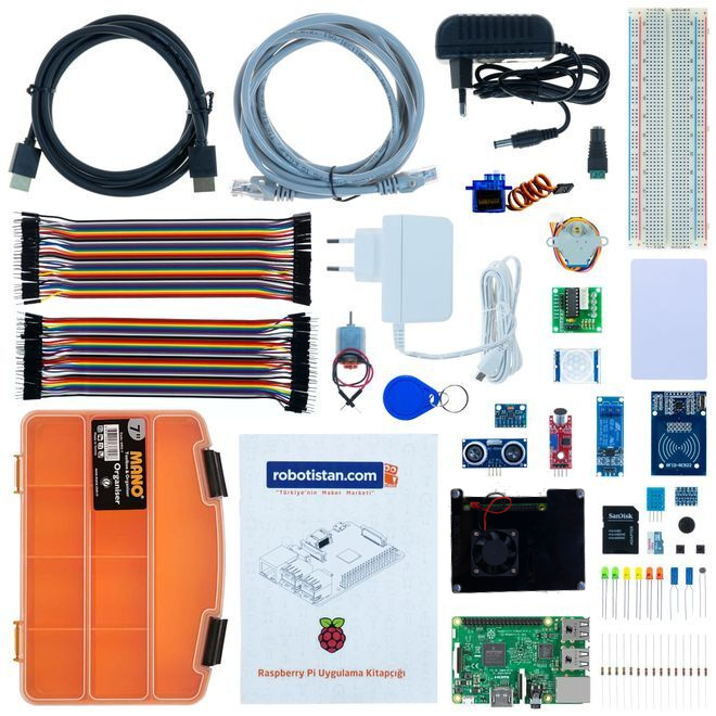 Raspberry Pi 3 Model B+ Proje Seti