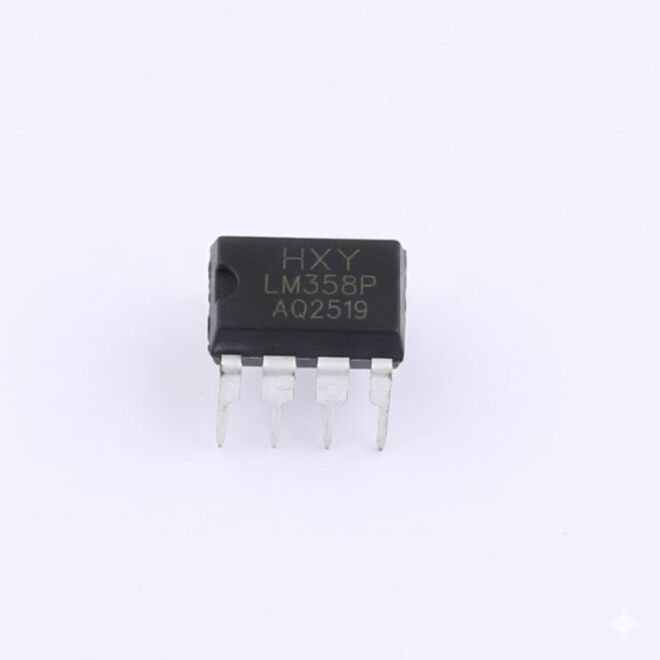 LM358P DIP8 Çift Yükselteç (OpAmp) Entegresi
