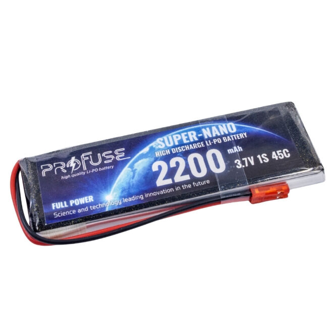 3.7 V 1S Lipo Batarya-Pil 2200 mAh 45C