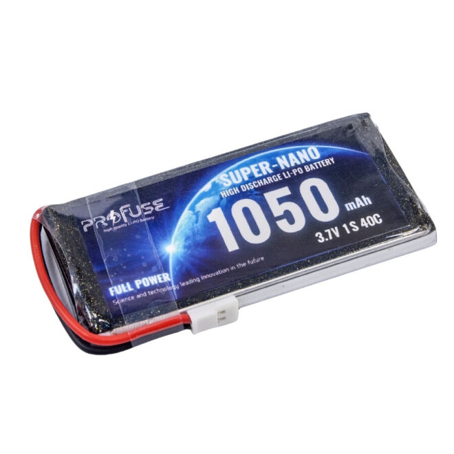 3.7 V 1S Lipo Batarya-Pil 1050 mAh 40C