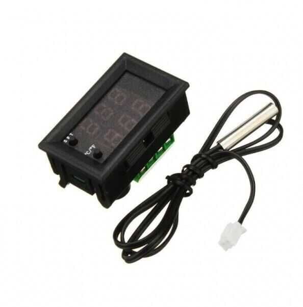 Ayarlanabilir Dijital Termostat Röle Çıkışlı (12 V)
