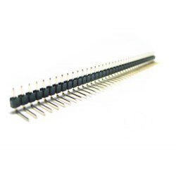 1x40 12 mm 90 Derece Erkek Pin Header