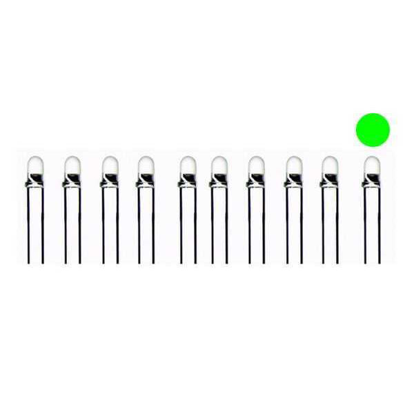 5 mm Şeffaf Yeşil Led Paketi