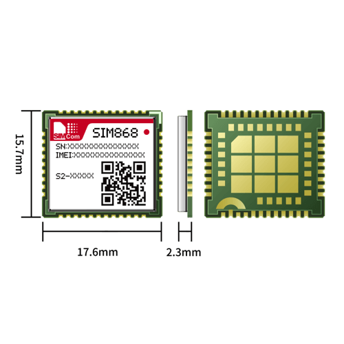 Sim868 GSM GPRS Modülü