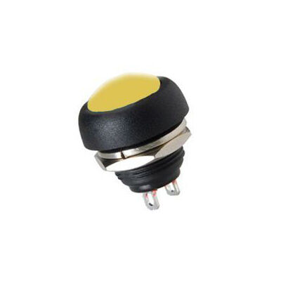 IC184 Plastik Renkli Mantar Tip Buton - Sarı