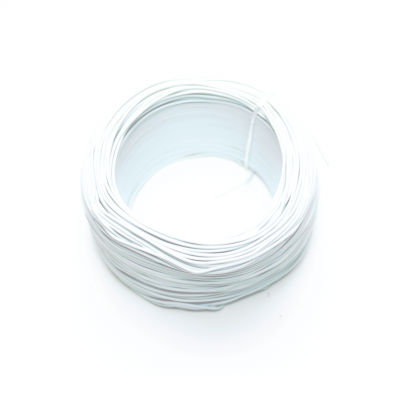 100 Metre Tek Damarlı Montaj Kablosu 24 AWG - Beyaz