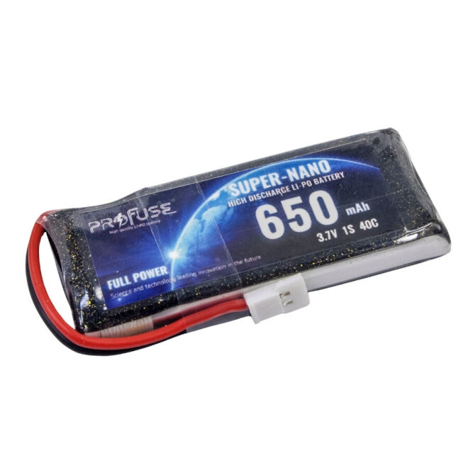 3.7 V 1S Lipo Batarya-Pil 650 mAh 40C