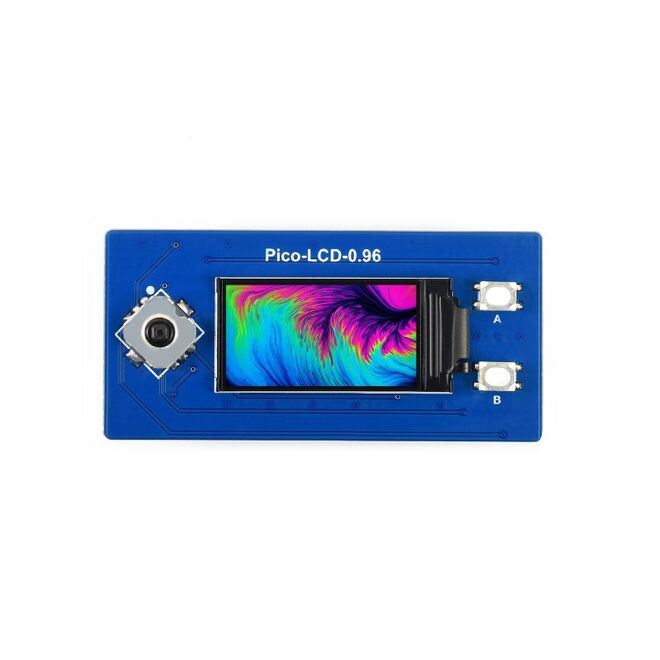 Raspberry Pi Pico 0.96inç LCD Ekran Modülü - 65K Colors, 160x80, SPI