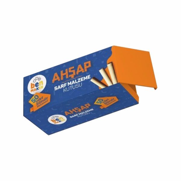 BenMaker Sarf Malzeme Silindir Ahşap